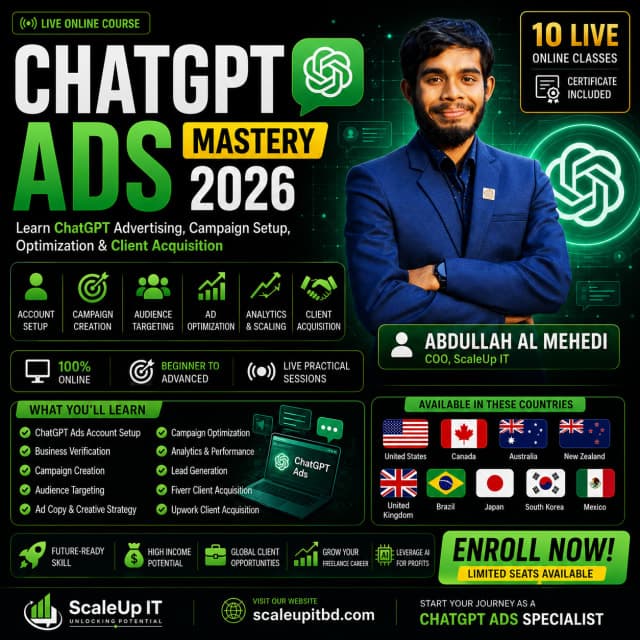 CHATGPT ADS MASTERY 2026