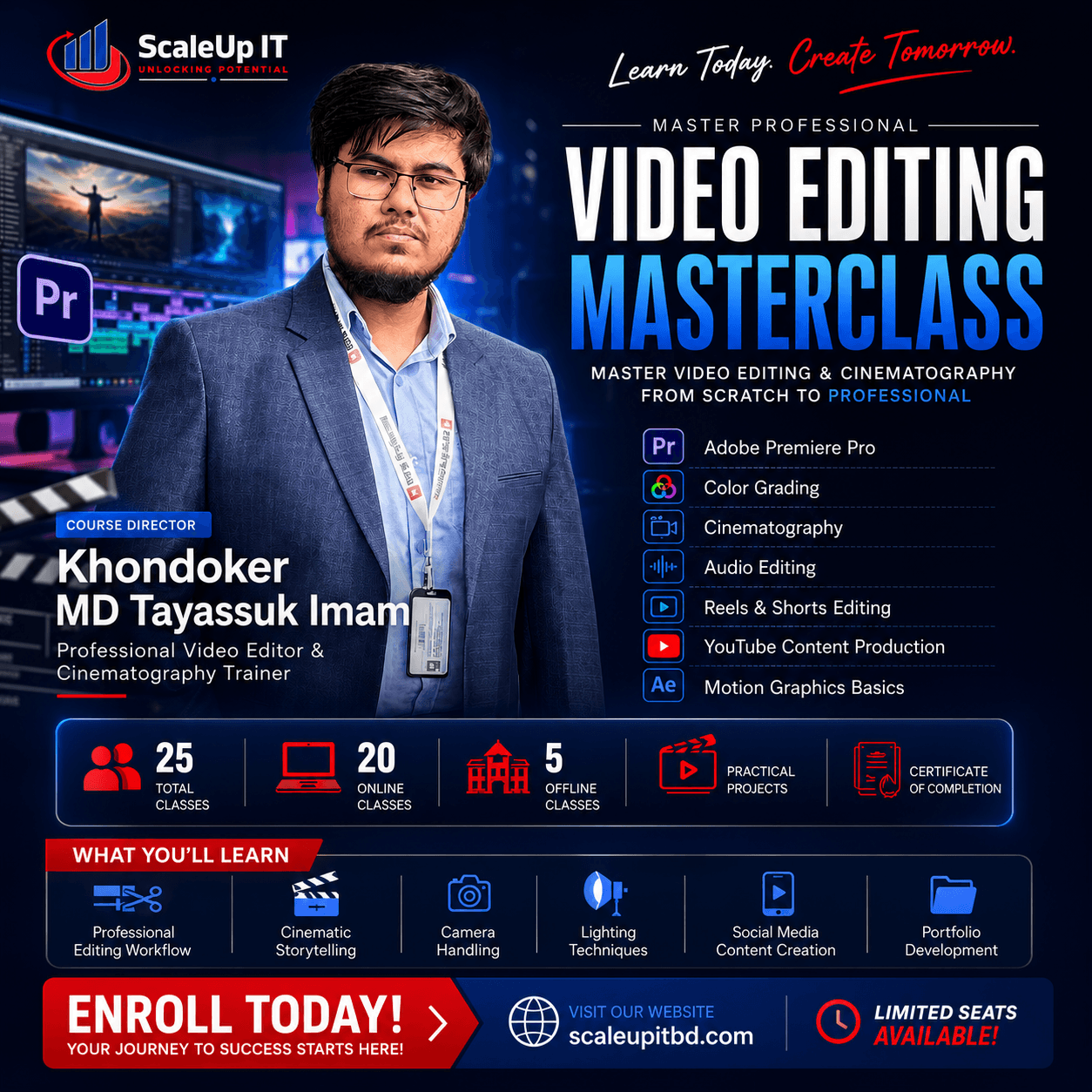 Video Editing & Cinematography Course-2026